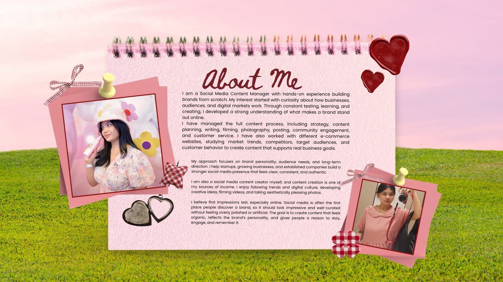 about me smm porfolio